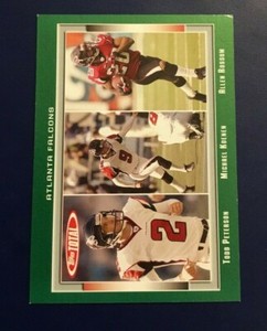 2006 Topps Total # 52 TODD PETERSON, MICHAEL KOENEN, ROSSUM Atlanta Falcons 