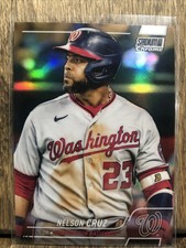 Nelson Cruz Refractor SP 2022 Topps Stadium Club CHROME Card #147 Nationals ⚡️