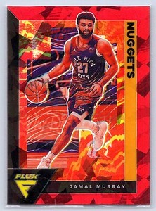 2020 Panini Flux #44 Jamal Murray Red Ice Red Cracked Ice Excellent
