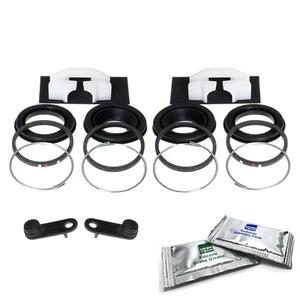 2X REAR BRAKE CALIPER REPAIR KIT REAR DISCS FITS: PEUGEOT 505 79-93 BCK4301X2A - Picture 1 of 2