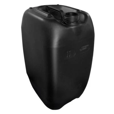 PACK SERVICES SRL Tanica in plastica (HDPE) 25 Litri, sovrapponibile e omologata ADR/ONU, nero