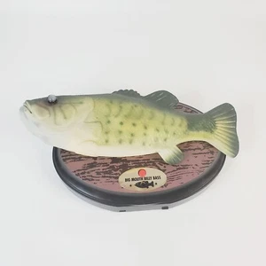 Big Mouth Billy Bass Singing Fish Largemouth Bass Mount Fisherman - Picture 1 of 8