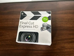 Apple Final Cut Express HD MA261Z/A Version 3.5 Software, Video Editing - Picture 1 of 4