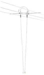 Paulmann AirLED Seilsystem L&E Pendel Ball 5 Watt 230V/700mA, 12V Weiß, Metall - Bild 1 von 8