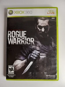 Rogue Warrior (Microsoft Xbox 360, 2009) Completo con Manual - Imagen 1 de 3