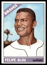 1966 Topps #96 Felipe Alou  Atlanta Braves NR-MINT
