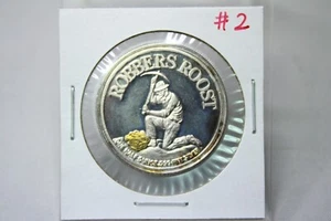 1980-1989 Robbers Roost Innovative Silver Round 1/2oz .999 Silver #2 - Picture 1 of 2