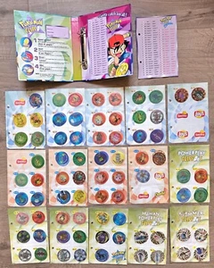 Pokemon Tazo Álbum Pogs Completo en Álbum Lenticular Nintendo Pikachu Charizard - Imagen 1 de 17