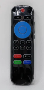 Backlit Remote Control For Onn TCL ELEMENT HISENSE Roku TV Netflix Disney+ Hulu - Picture 1 of 7
