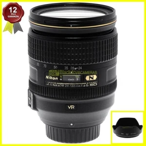 Nikon AF-S Nikkor 24/120mm f4 G ED VR N obiettivo zoom full frame per fotocamere - Foto 1 di 5
