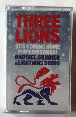 Baddiel Skinner Three Lions Its Coming Home For Christmas Tape New Sealed - Image 1 of 3