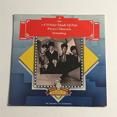 Procol Harum - A Whiter Shade Of Pale/Homburg 7" Vinyl Record - OG 9225 VG+/EX - Image 1 of 4