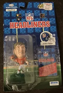 Figura de colección 1996 NFL Headliners John Elway Denver Broncos, caja dañada, nueva - Imagen 1 de 3