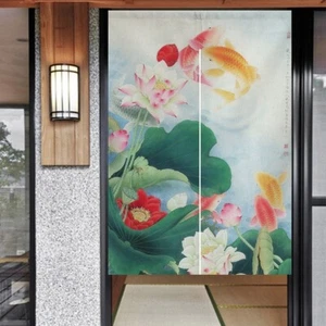 Japanese Noren Door Curtain Chinese Style Division Privacy For Bedroom33.5"x 59" - Picture 1 of 10