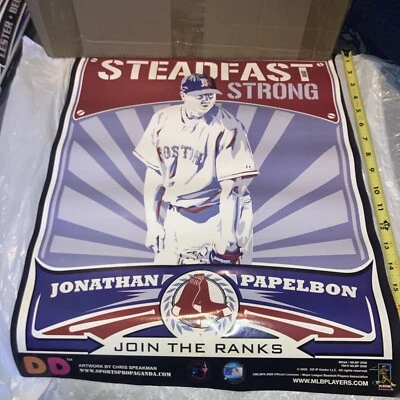 boston red sox mlb poster Jonathan papelbon - Image 1 of 4