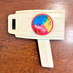 Vintage Fisher-Price Movie Viewer Handheld Tested 1970s 1980s Retro Mechanical - Picture 1 of 4