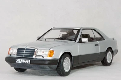 NOREV 1/18 Mercedes-Benz 300 CE-24 (W124) 1990 Silver Diecast Model - Image 1 of 3