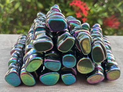 Imanes de nevera Rainbow - Hematita magnética pulida, resistente para pizarra blanca Foto 1 de 4