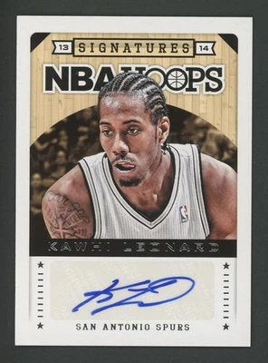 2013 Panini Hoops KAWHI LEONARD Signatures card | Spurs - autograph - Image 1 of 2