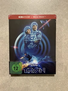 Disney Tron das Original 4K UHD Blu Ray Steelbook NEU/OVP Teil 1 - Bild 1 von 3