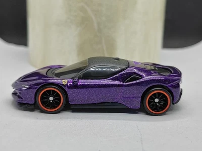 Hot Wheels 2025 Prototype Factory Test Color Purple-Ferrari SF90 Stradale-RR-F2 - Image 1 of 4