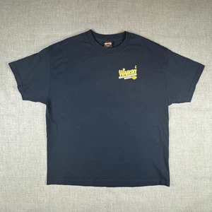 Harley-Davidson Shirt Mens 2XL Black Waikiki Hawaii Motorcycle Graphic 2012 Tee - Picture 1 of 10