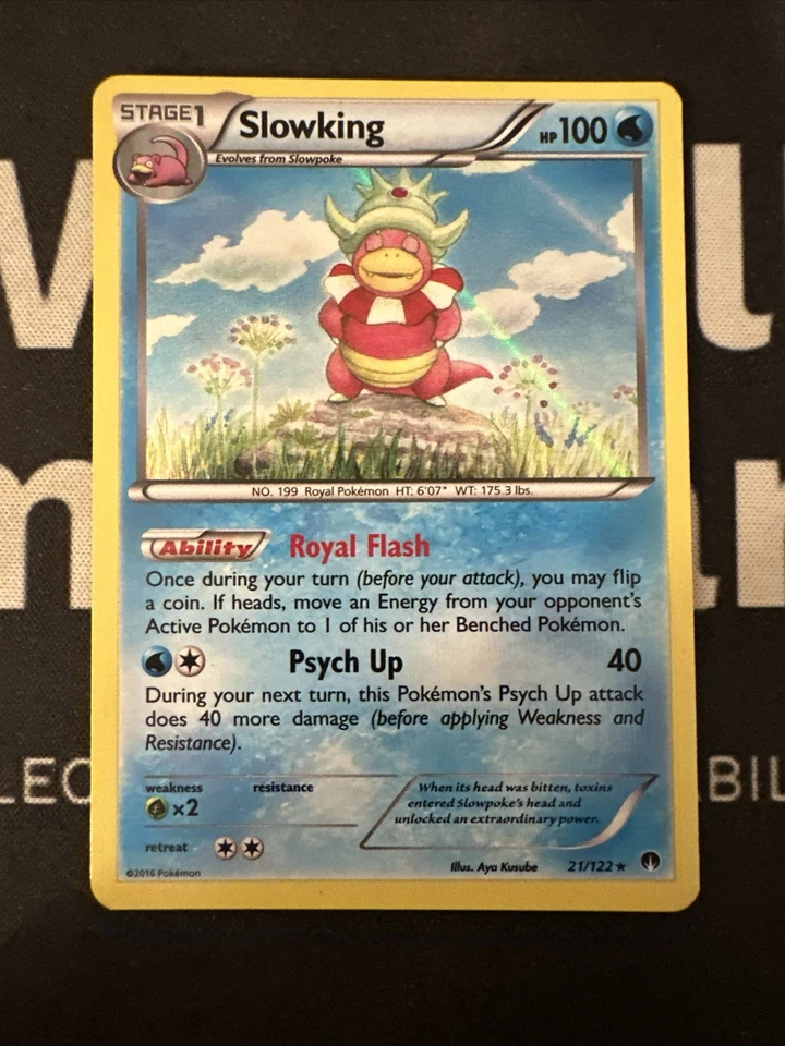 Pokémon - Slowking 21/122 - XY Breakpoint - Holo Rare - LP - Image 1 of 1
