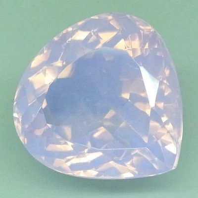 PICTURESQUE! 20.25ct.Extra Classic Purple Pearl Bolivian Amethyst Pear 17x17mm. - Image 1 of 4