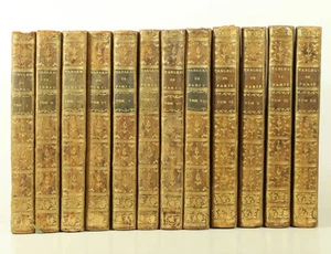 [MERCIER - Tableau de Paris - 12 volumes - 1782-1788 - Reliure d'époque - Imagen 1 de 1