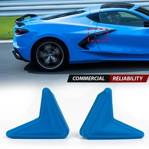 Blue Anti-Collision Car Door Protection Pads for Chevrole Corvette C8 2020-2024 - Picture 1 of 13