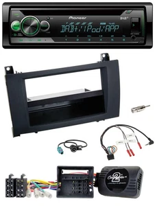 Pioneer USB MP3 DAB Lenkrad CD Autoradio für Mercedes SLK R171 2008-2011 - Bild 1 von 10