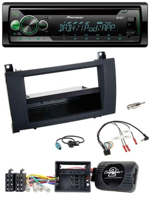 Pioneer USB MP3 DAB Lenkrad CD Autoradio für Mercedes SLK R171 2008-2011 - Bild 1 von 4