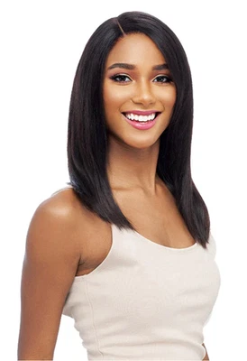 Vanessa 100% Brazilian Human Hair Swissilk Lace Front Wet & Wavy Wig - TJH DALIA - Image 1 of 4