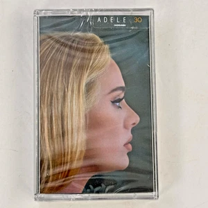 ADELE 30 Factory Sealed 2021 Columbia Music Cassette RARE Sold Out BRAND NEW - Picture 1 of 5