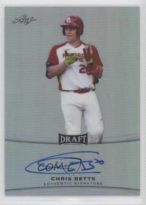 2015 Leaf Metal Draft Chris Betts #BA-CB1 Auto - Image 1 of 2