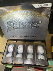 Pelotas de golf Srixon Z-Star DIAMOND Tour - Pelota de alta compresión de uretano blanco - Imagen 1 de 3