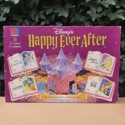 Disney Happy Ever After Board Game 'Parts Missing' Vintage 1996 MB Games - Image 1 of 4