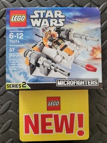 LEGO Star Wars 75074: Snowspeeder Microfighters, New and Factory Sealed Retired 