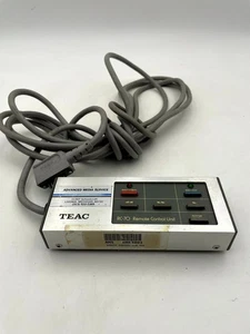Telecomando elettrico Teac RC-70 argento sei pulsanti per registratori a nastro - Foto 1 di 6