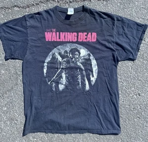 Camiseta De Colección AMC The Walking Dead 2012 TV Promo Zombie Horror Talla XL - Imagen 1 de 6