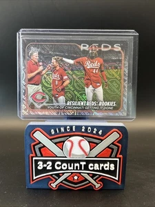 2024 Topps Series 1 - Checklist Elly De La Cruz, Matt McLain #133 582 Montgomery - Picture 1 of 2