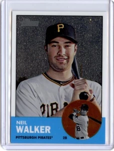 2012 Topps Heritage Chrome #HP32 Neil Walker Serial #1859/1963 - Picture 1 of 1