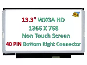 B133XW03 V.1 *NEW 13.3 WXGA HD LAPTOP LED LCD Screen Slim V1 - Picture 1 of 6