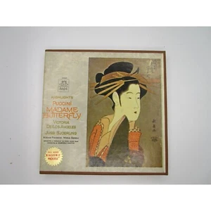 Rare Reel to Reel Tape Björling Puccini Santini Highlights From Madama Butterfly - Bild 1 von 5
