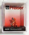 Preiser H0 28090 Track Worker Hand-Painted 1:87 Figure 3/4" Tall