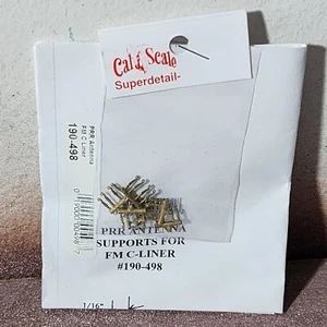 Trainphone Antenna Support Fairbanks Morse C Liner Brass Cal Scale 190-498 HO - Picture 1 of 3