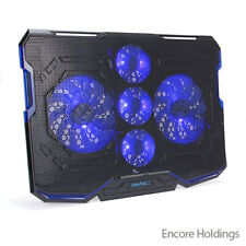 ENHANCE Cryogen Gaming Laptop Cooling Pad - 5 Fans - 2 USB Ports ENGXC20100BLWS