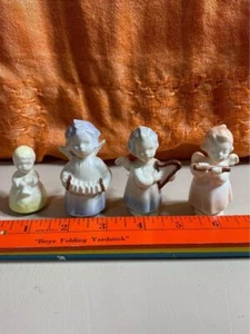 Goebel Angel Figurines Playing Musical Instruments, Set of 4 - Picture 1 of 4