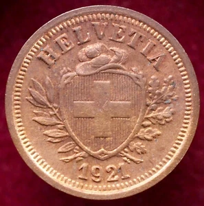 Switzerland 1 Rappen 1921 (L0703) - Picture 1 of 2