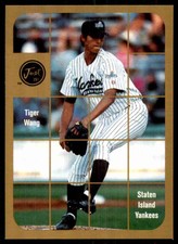 2001 Just 2K1 Prospect Promos Gold Tiger Wang #TPP6